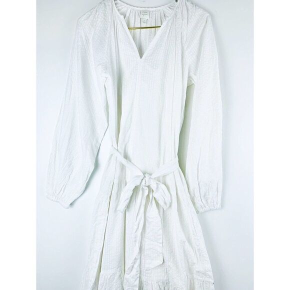 Evereve Roan + Ryan Josephina White Maxi Dress Women's Size Small Cottagecore - Picture 5 of 9